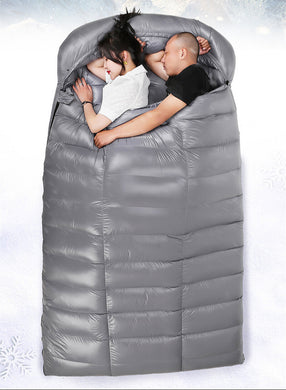 Doppelschlafsack für mehr Wärme
