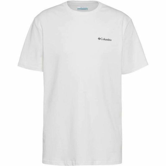 Herren Kurzarm-T-Shirt Columbia Csc Basic Logo™ Weiß