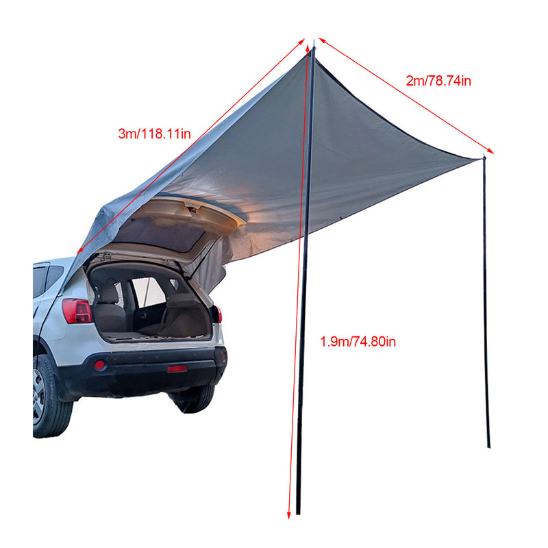 Laden Sie das Bild in Galerie -Viewer, Car Tail Car Side Trunk Canopy Camping Camping Tent
