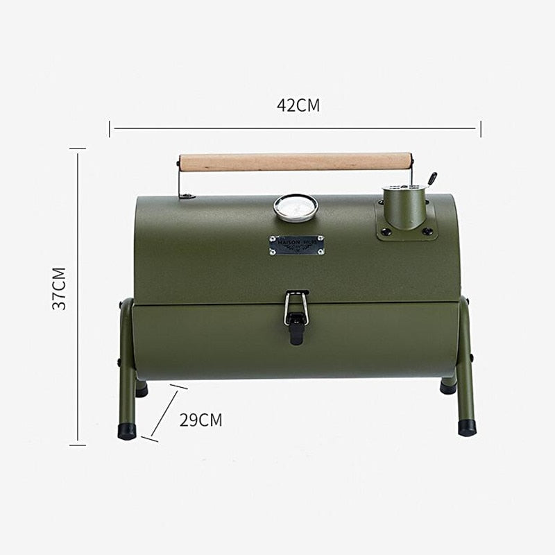 Laden Sie das Bild in Galerie -Viewer, Tragbarer Outdoor BBQ Grill (3-5 Pers.)
