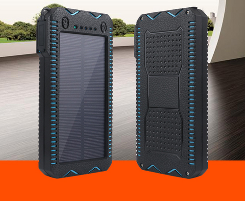 Powerbank mit Solarpanel